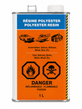 Résine polyester 1 L