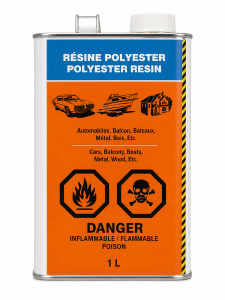 Résine polyester 1 L
