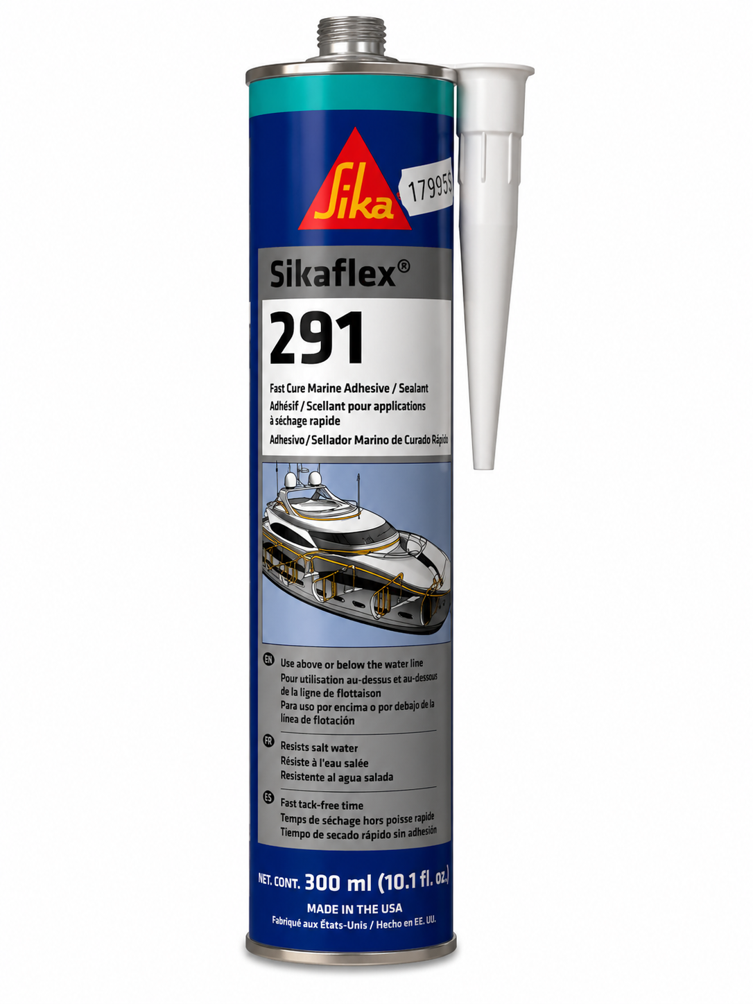 Sikaflex 291 Scellant adhésif marin 300 ml