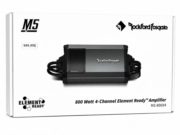 Rockford Fosgate M5-800X4 Amplificateur 800W 4 canaux