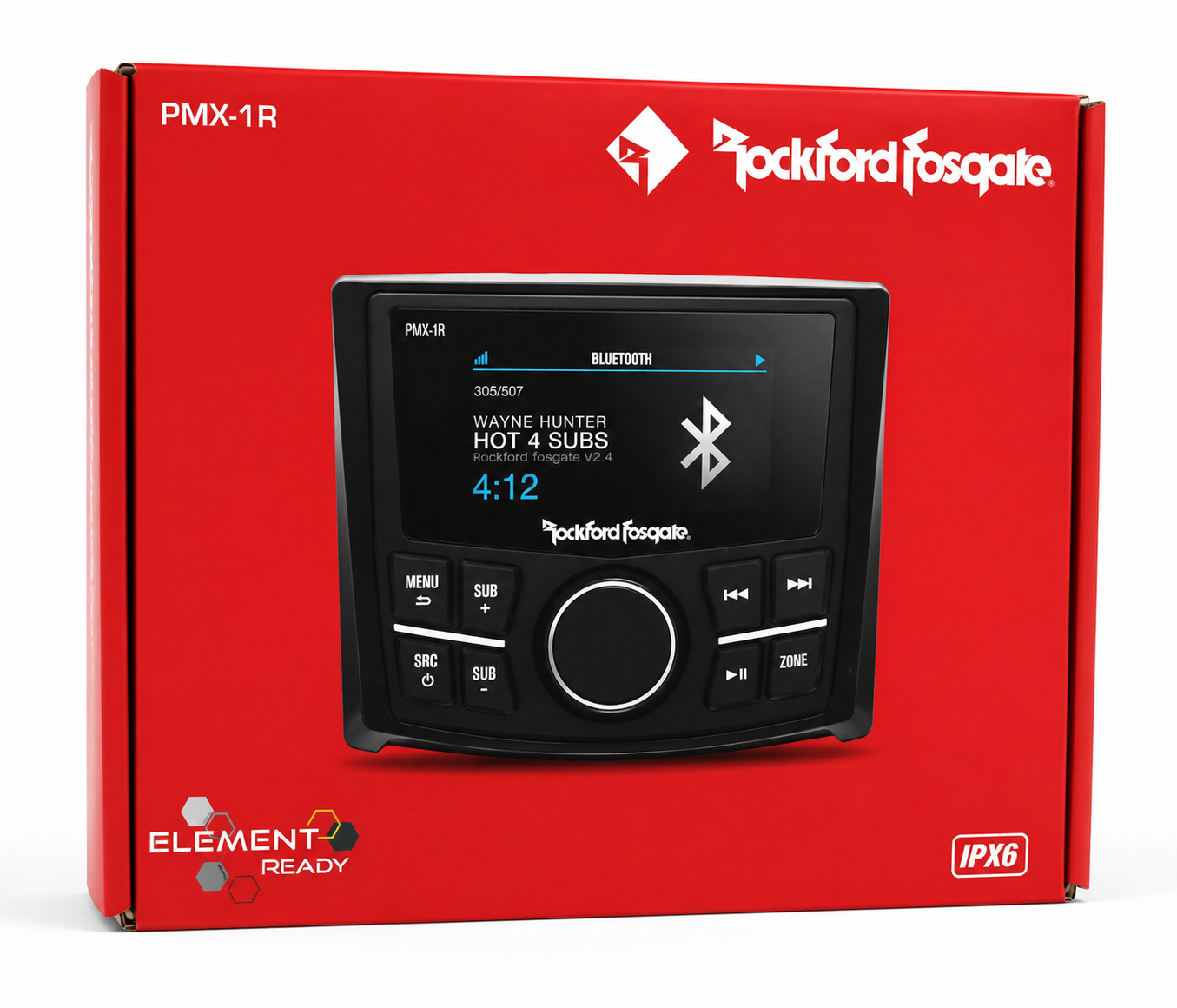 Rockford Fosgate PMX-1R Récepteur marin Bluetooth