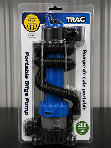 TRAC Pompe de cale portable 250 GPH