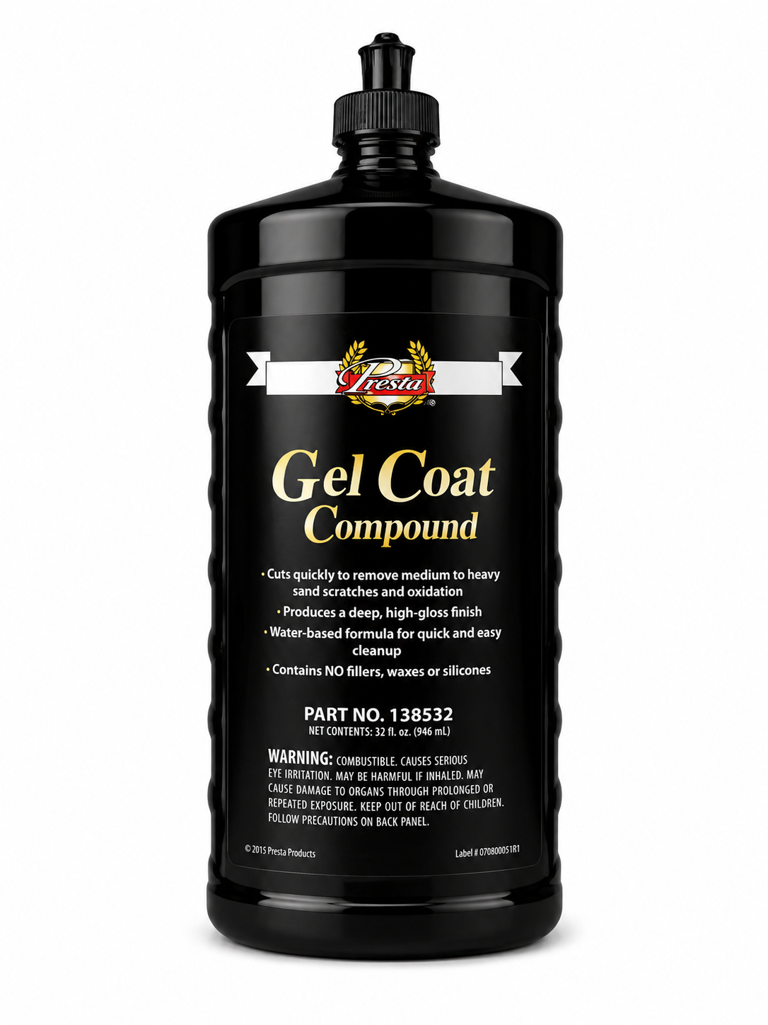 Presta Gel Coat Compound 946 ml